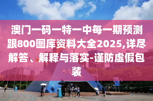 澳門一碼一特一中每一期預測跟800圖庫資料大全2025,詳盡解答、解釋與落實-謹防虛假包裝